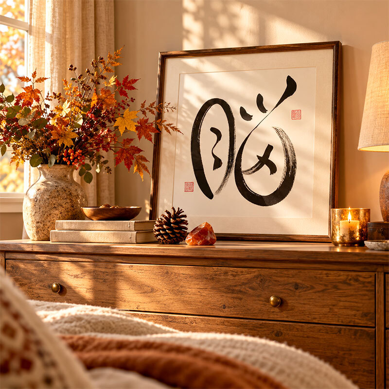 Brain by Ilchibuko Todd on a bedroom dresser